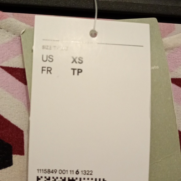 Patterned crêpe dress - Picture 2 of 3